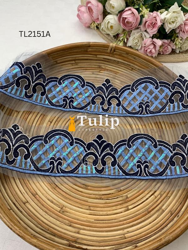 Boring Embroidered Premium Lawn - TL2151A gallery image