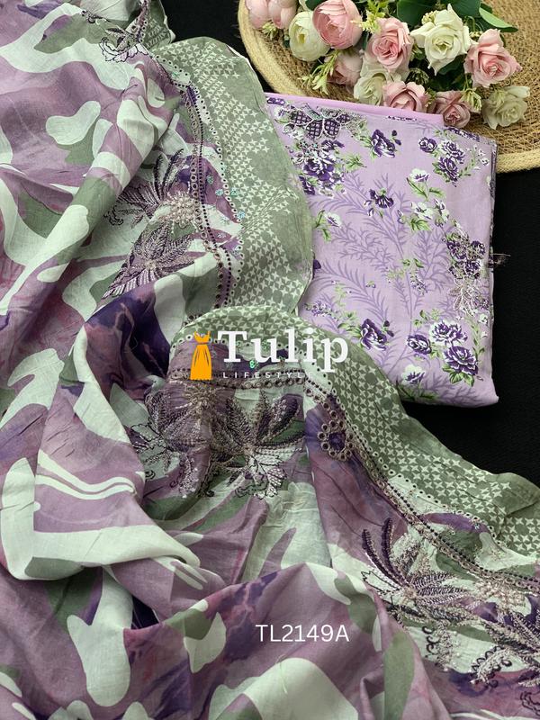 Premium Cotton Lawn - TL2149A gallery image