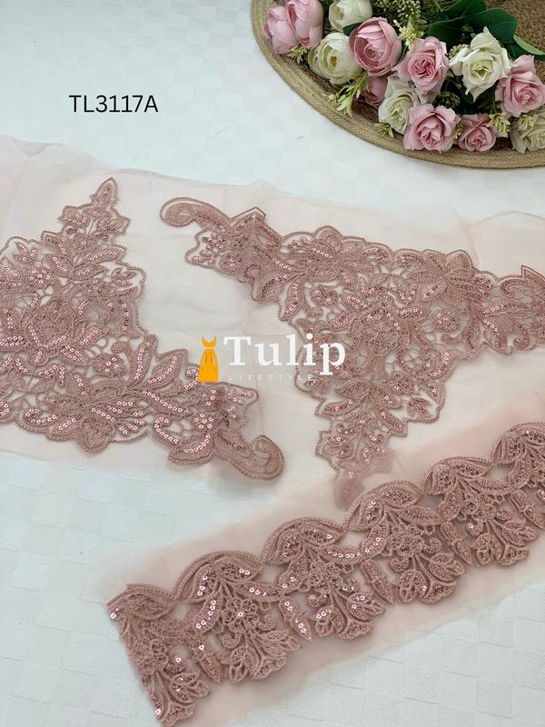 Premium Embroidered Lawn - TL3117A gallery image