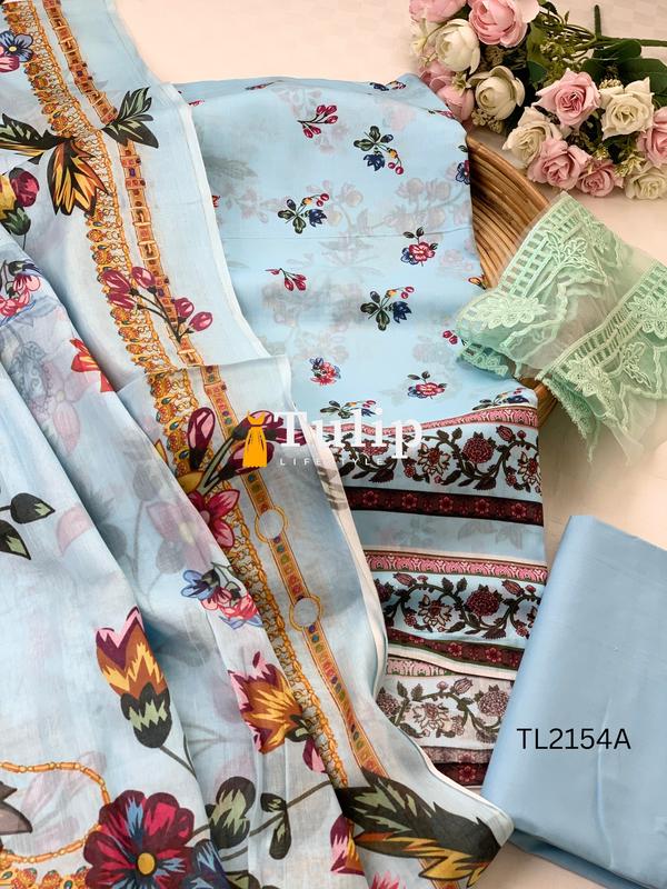 Premium Cotton Lawn - TL2154A gallery image