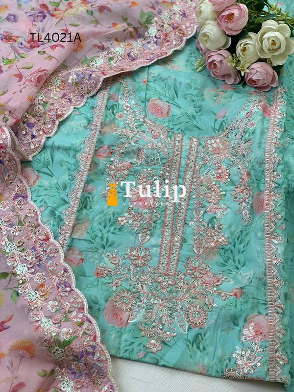 Luxury Cotton Lawn - TL4021A gallery image