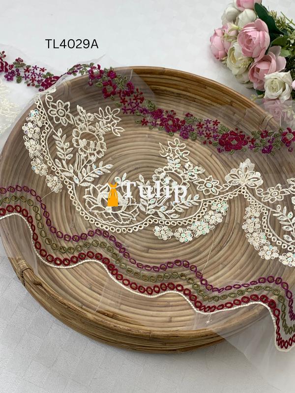 Premium Cotton Lawn with Chiffon Dupatta - TL4029A gallery image