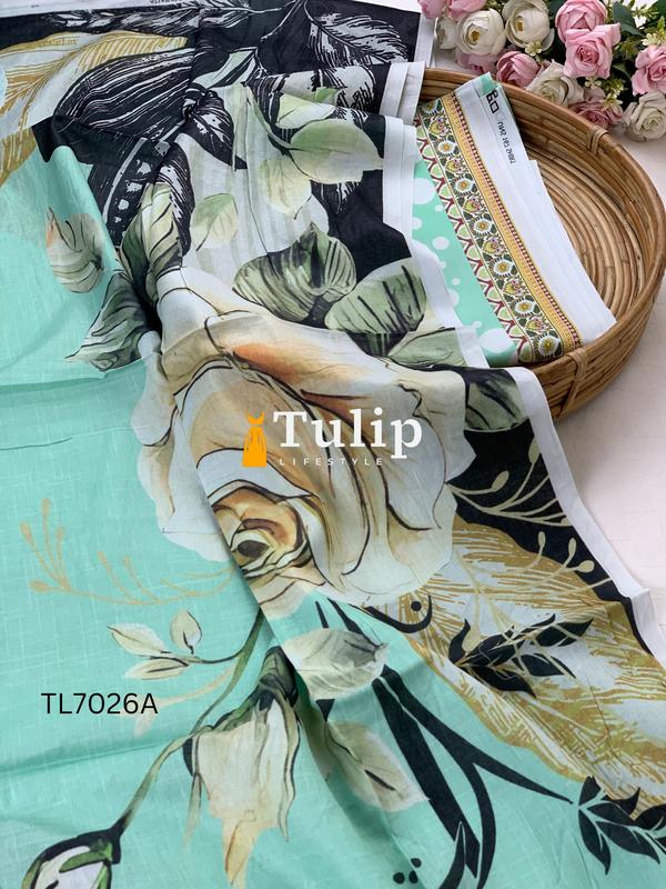Digital Printed Premium  Lawn - TL7026A gallery image