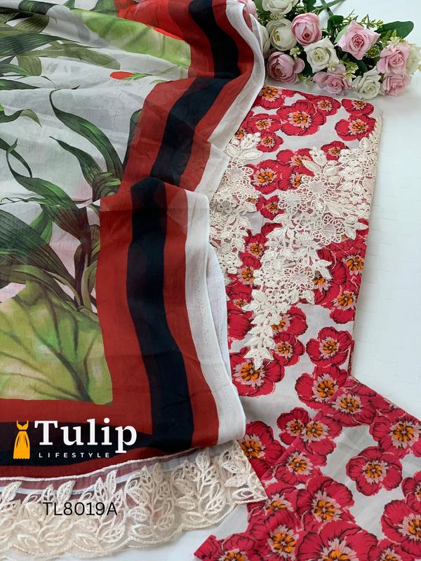 Digital Printed Premium  Cotton   - TL8019A gallery image