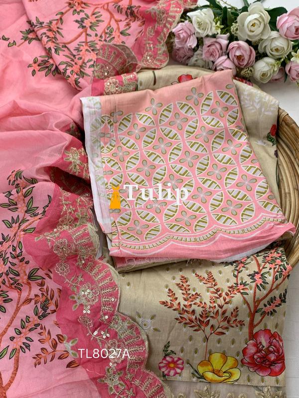 Digital Printed Premium Soft Lawn - TL8027A gallery image