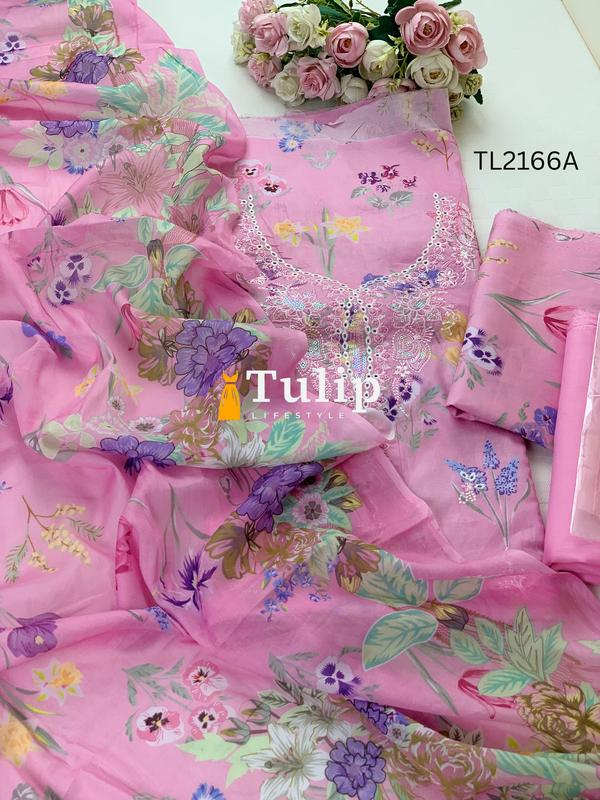 Exclusive Embroidered Cotton Lawn - TL2166A gallery image