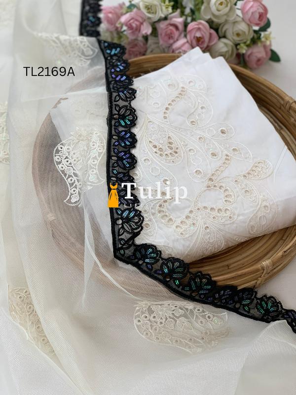Exclusive Embroidered Cotton Lawn - TL2169A gallery image