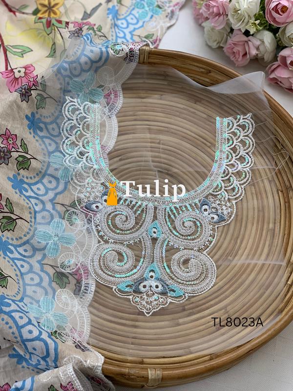 Gorgeous Embroidered Soft Cotton Lawn - TL8023A gallery image