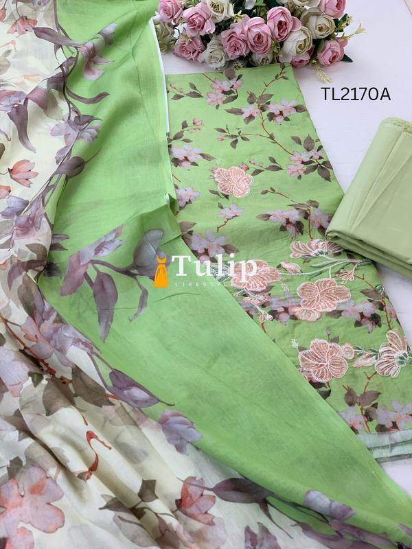 Luxury Lawn Three pieces - TL2170A gallery image