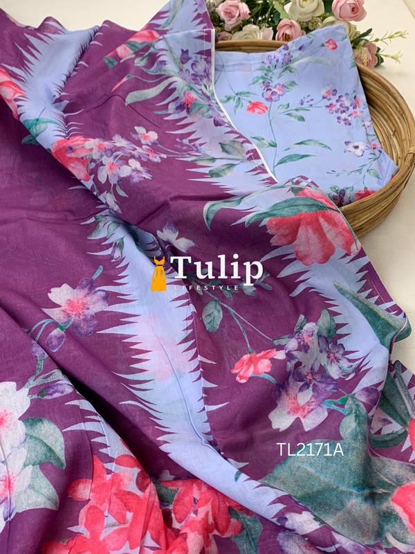 Premium Cotton Lawn Three Piece - TL2171A gallery image