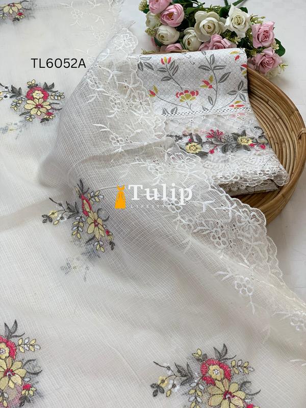 Soft Premium Cotton Lawn Three Pieces - TL6052A gallery image
