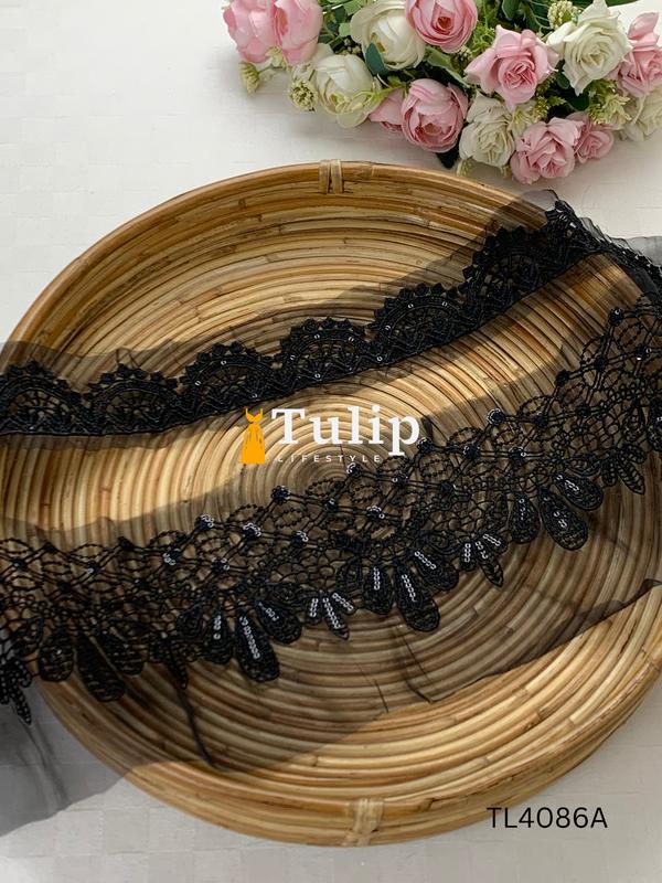 Gorgeous Embroidered Cotton Lawn Dress - TL4086A gallery image