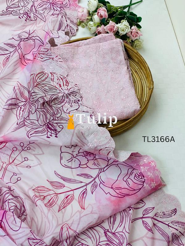 Premium Cotton With Shiffley Work Dresses - TL3166A gallery image