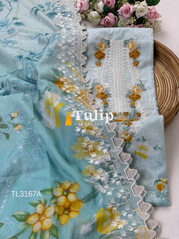 Exclusive Premium Cotton Lawn Dresses - TL3167A gallery image