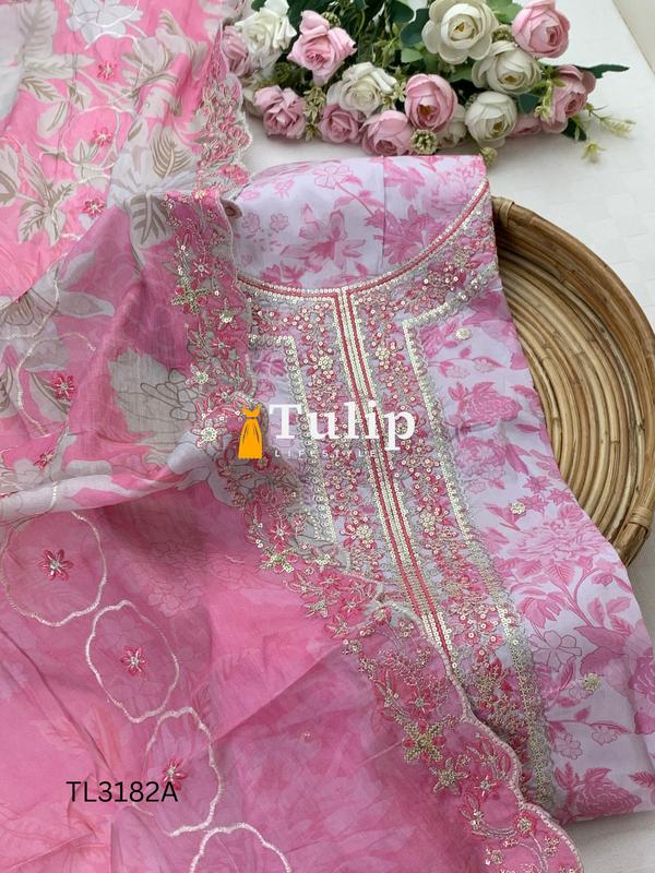 Luxury Cotton Lawn Three pieces - TL3182A gallery image