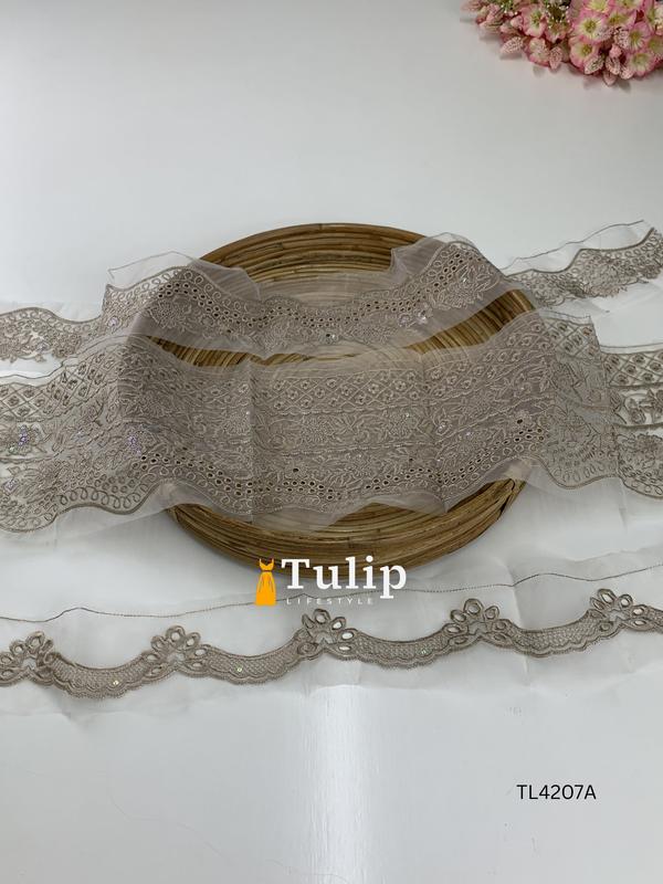 Premium Embroidered Cotton Lawn Dress - TL4207A gallery image