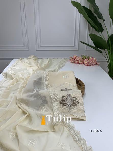 Gorgeous Embroidered Cotton Lawn Dresses - TL2237A gallery image