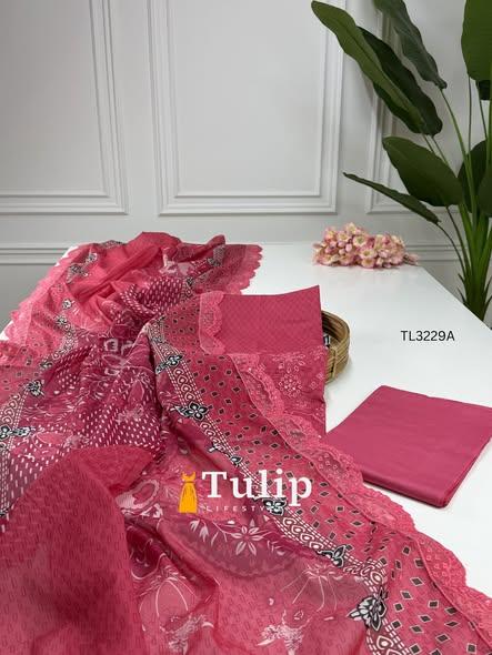 Gorgeous Embroidered Cotton Lawn Dresses - TL3229A gallery image