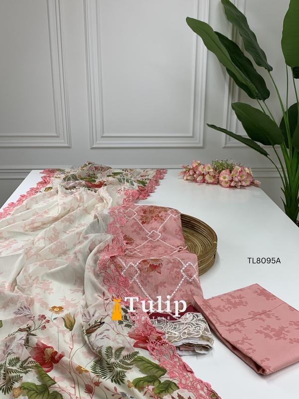 TL7173Soft Embroidered Cotton Lawn Three Pieces - TL4211A gallery image
