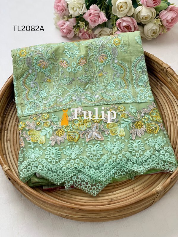 Luxury Embroidered Cotton - TL2082 Color image