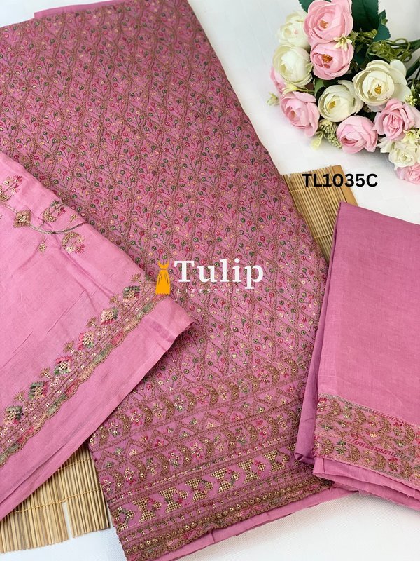 Embroidered Cotton Collection - TL1035 Color image