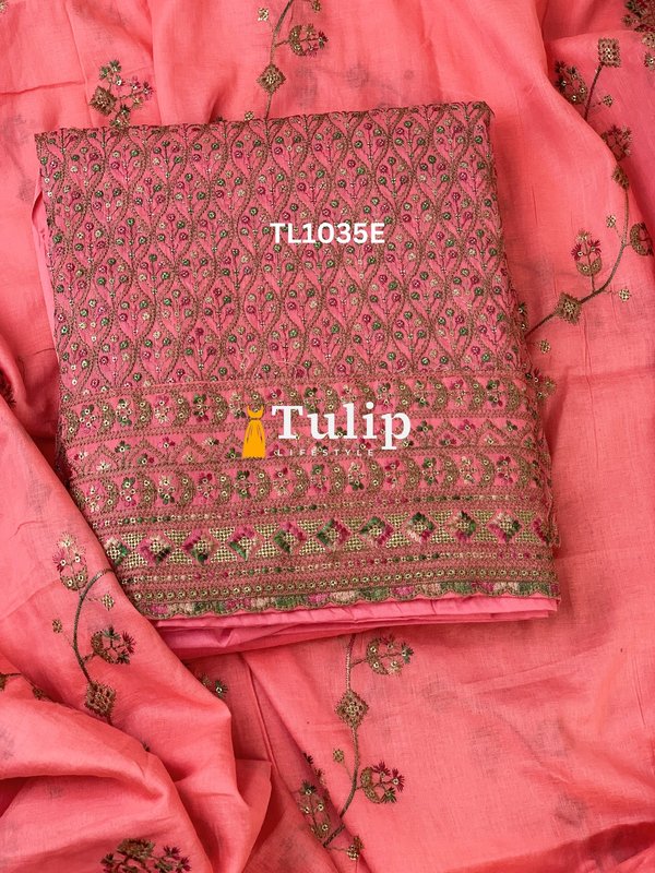 Embroidered Cotton Collection - TL1035 Color image