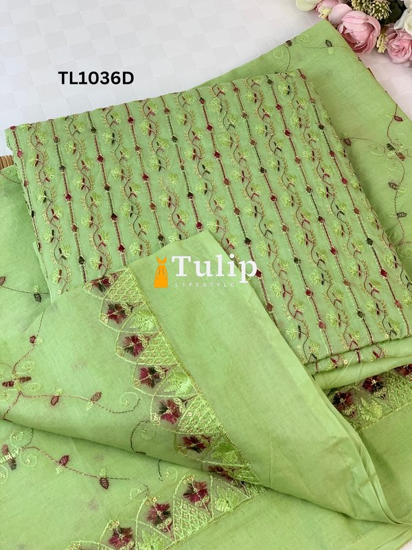 Embroidered Cotton Collection - TL1036 Color image