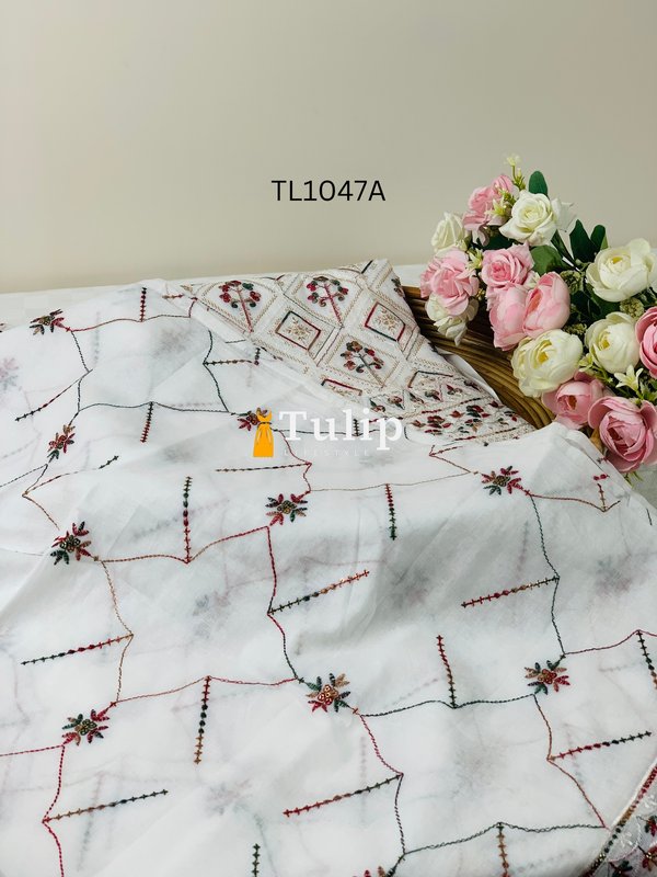 Embroidered Cotton Collection - TL1047 Color image