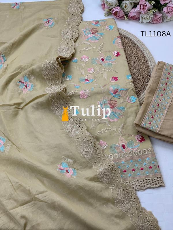 Premium Cotton Dress - TL1108 color image
