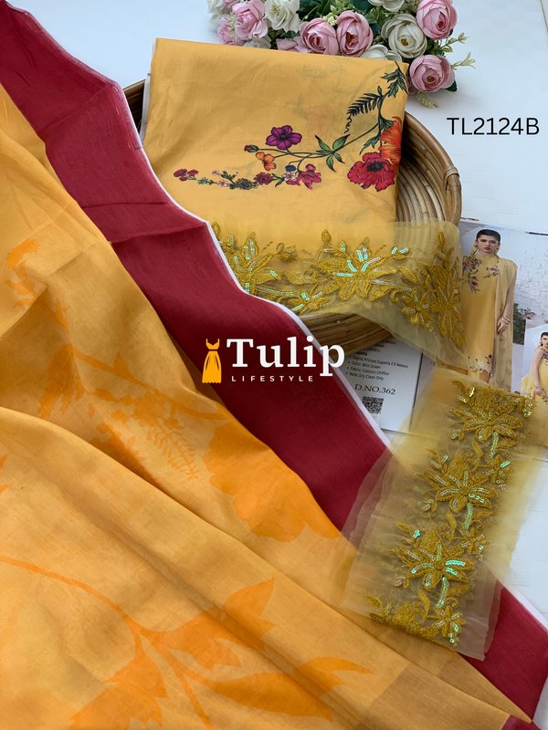 Premium Cotton Dress - TL2124 Color image