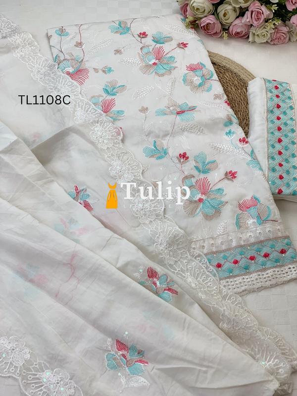 Premium Cotton Dress - TL1108 color image