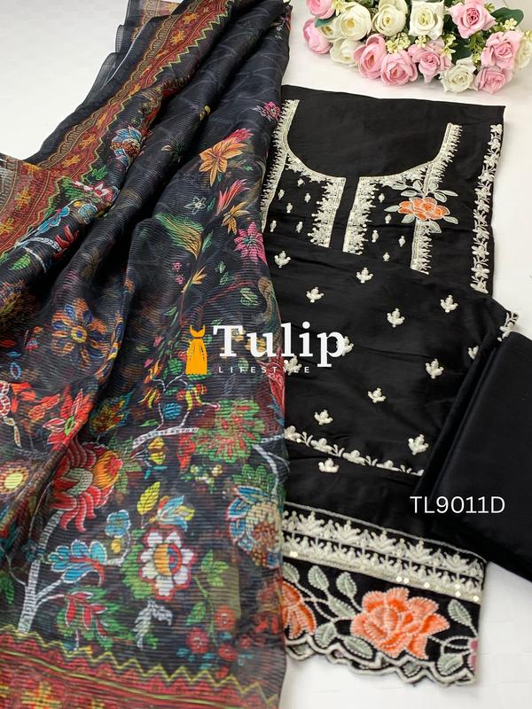 Premium Cotton Silk  - TL9011 Color image