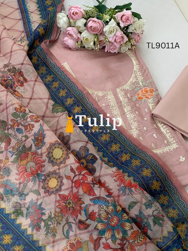 Premium Cotton Silk  - TL9011 Color image