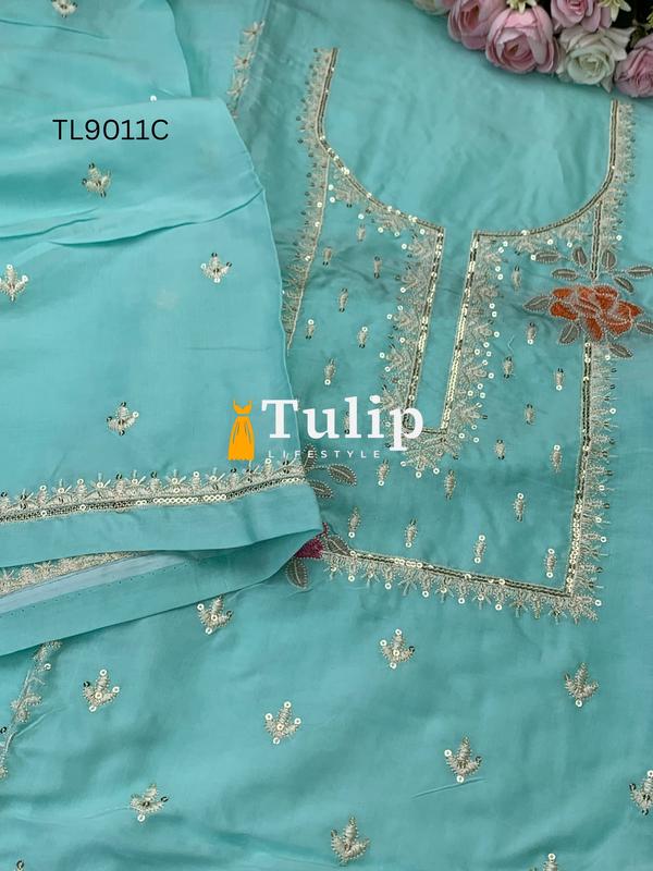 Premium Cotton Silk  - TL9011 Color image