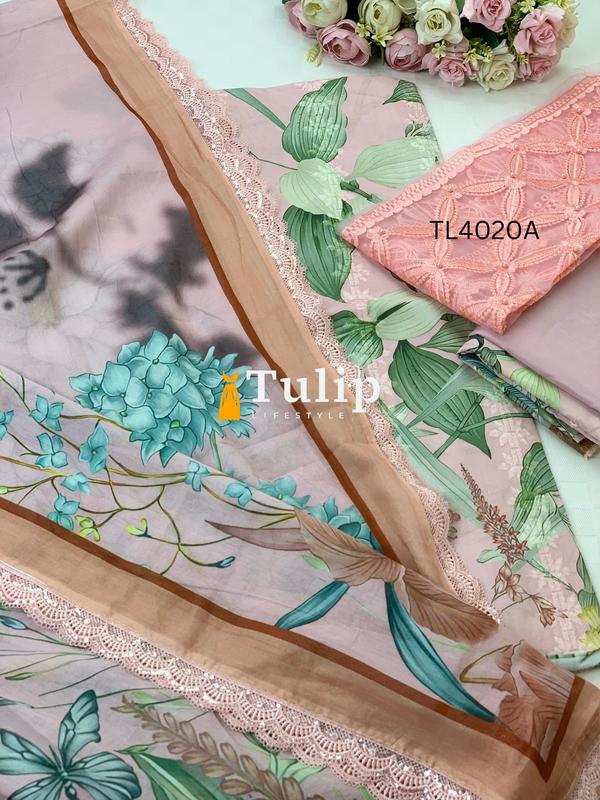 Luxury Cotton Lawn - TL4020 Color image