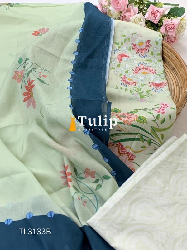 Digital Printed Premium  Lawn - TL3133 Color image
