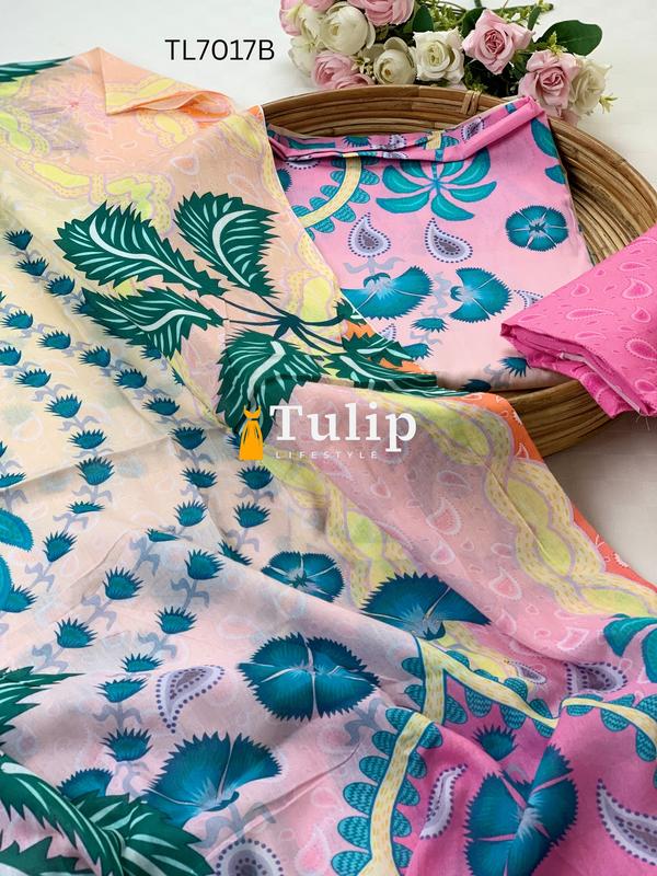 Digital Printed Soft Cotton - TL7017 Color image