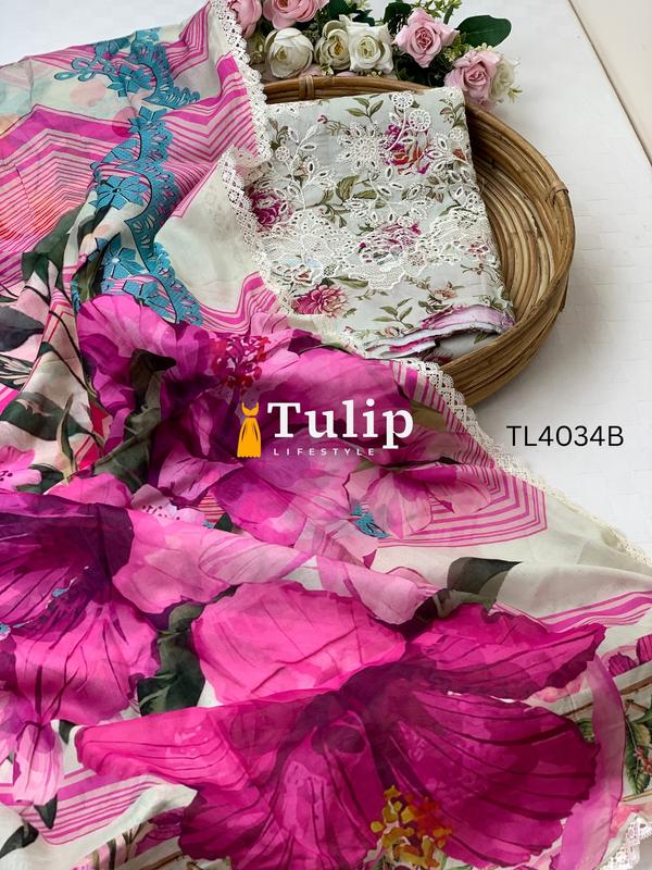 Luxury Lawn Three pieces - TL4034 Color image