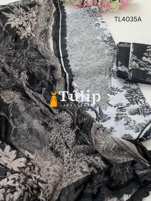 Luxury Lawn Three pieces - TL4035 Color image