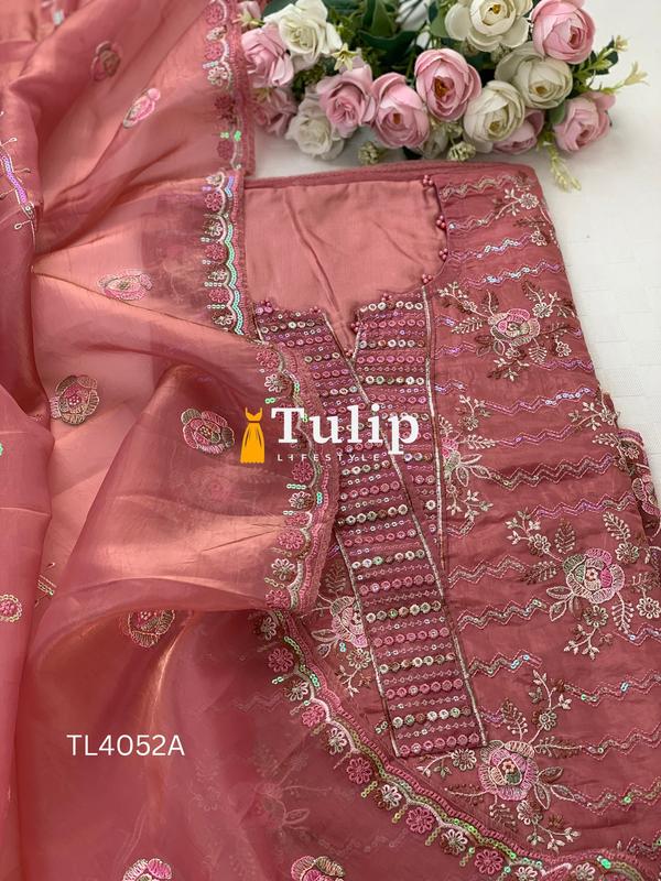 Gorgeous Embroidered Dresses - TL4052 Color image