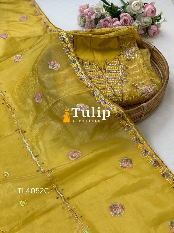 Gorgeous Embroidered Dresses - TL4052 Color image