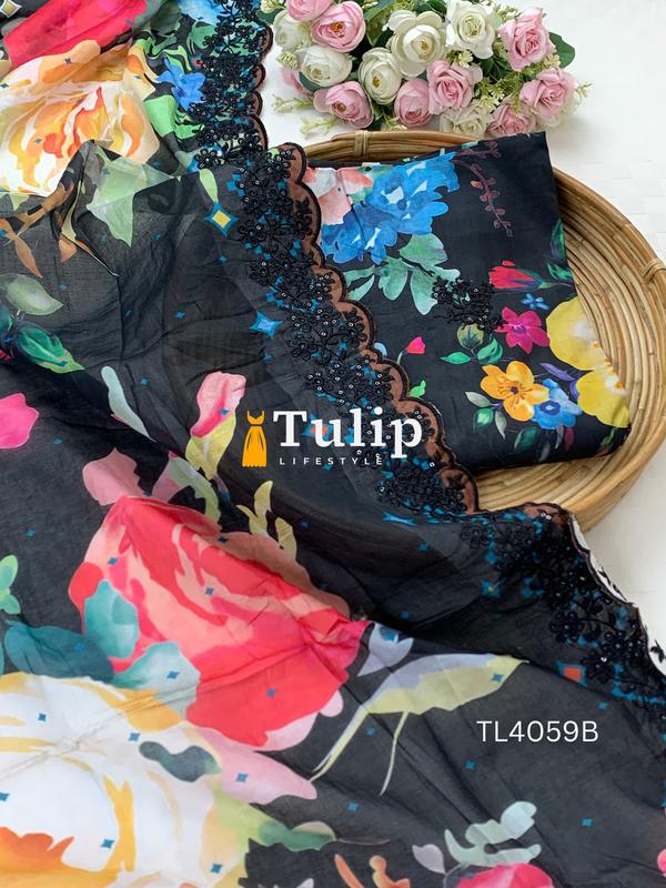 Premium Lawn Three Piece - TL4059 Color image