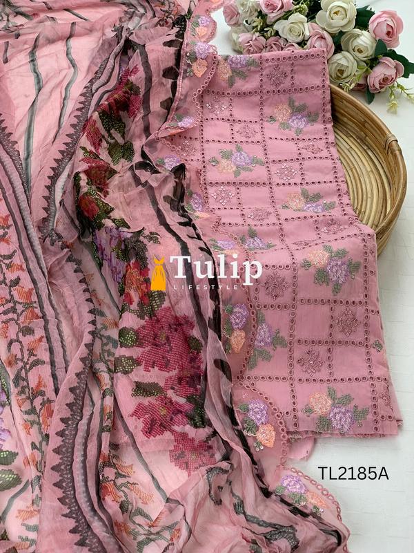 Luxury Lawn Three pieces - TL2185 Color image