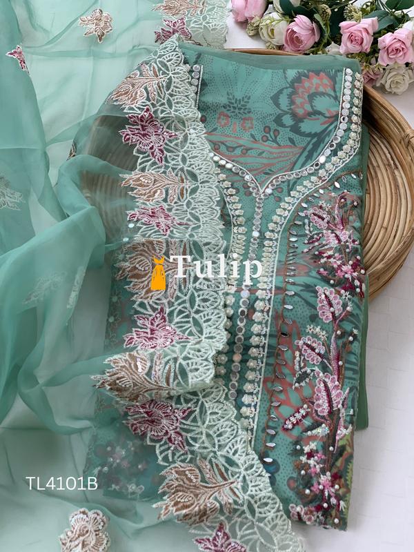 Gorgeous Organza Dresses - TL4101A Color image