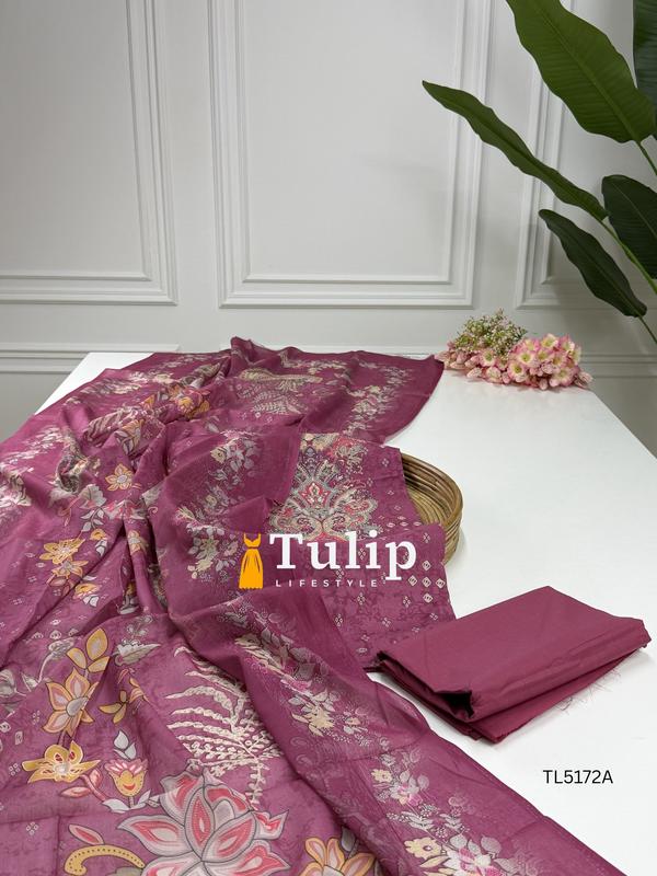 Digital Printed Cotton Lawn Dresses - TL5172 Color image