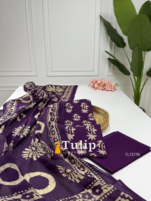 Digital Printed Soft Lawn - TL7177 Color image