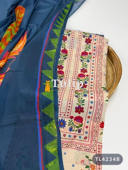 Premium Cotton Lawn Dresses - TL4234 Color image