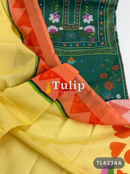 Premium Cotton Lawn Dresses - TL4234 Color image