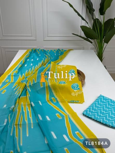 Jaipuri Cotton Three Pieces - TL8184 Color image