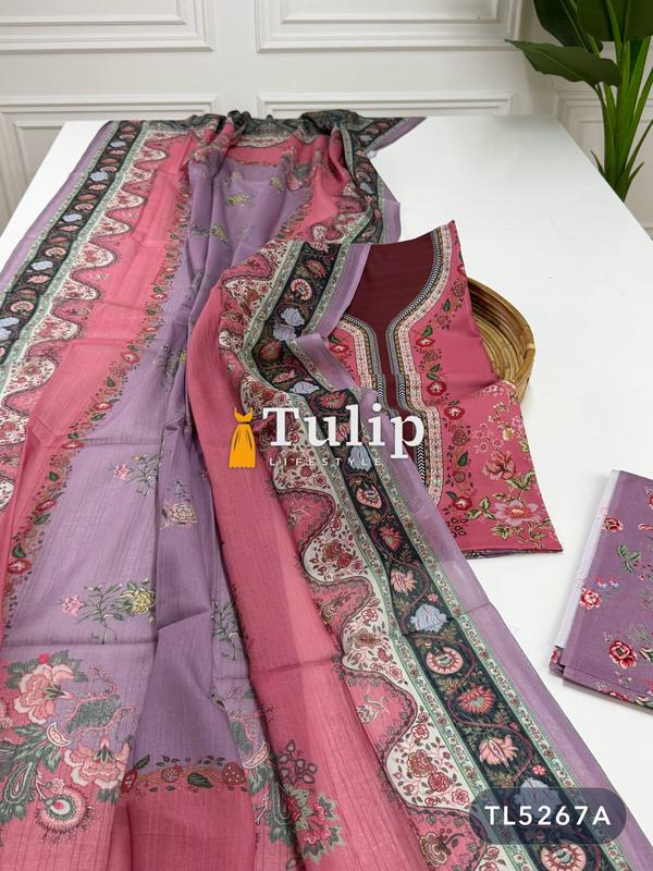 Premium Cotton Lawn Dresses - TL5267 Color image